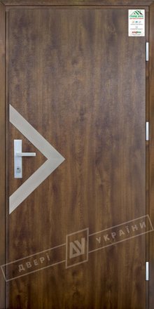 Купити Двері вхідні вуличні серії "GRAND HOUSE 73 mm" / Модель №6 / 970х2080 / Права (87253) - OLver Group | Вхідні двері «ДВЕРІ УКРАЇНИ» - ДВЕРІ УКРАЇНИ