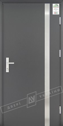 Купити Двері вхідні вуличні серії "GRAND HOUSE 73 mm" / Модель №7 / 970х2080 / Права (87245) - OLver Group | Вхідні двері «ДВЕРІ УКРАЇНИ» - ДВЕРІ УКРАЇНИ