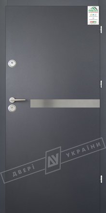 Купити Двері вхідні вуличні серії "GRAND HOUSE 56 mm" / Модель №8 / 870х2080 / Права (87313) - OLver Group | Вхідні двері «ДВЕРІ УКРАЇНИ» - ДВЕРІ УКРАЇНИ