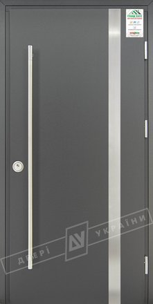 Купити Двері вхідні вуличні серії "GRAND HOUSE 73 mm" / Модель №7 / 970х2080 / Права (87295) - OLver Group | Вхідні двері «ДВЕРІ УКРАЇНИ» - ДВЕРІ УКРАЇНИ