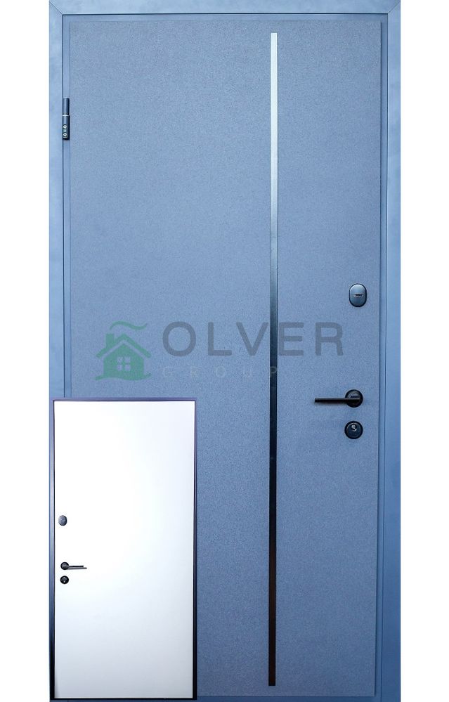 Купити НЕМО (оцинкований метал) вулиця - OLver Group | Вхідні двері RedFort - RedFort