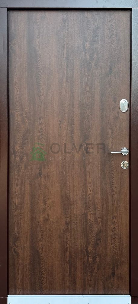 Купити Блейд вулиця (RAL 8017-МДФ ПВХ 02) Оптима - OLver Group | Вхідні двері RedFort - RedFort
