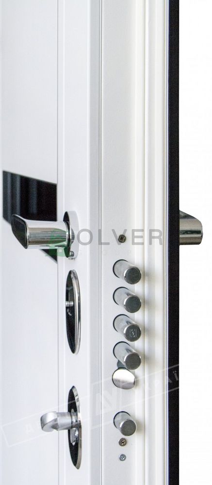 Купити Двері вхідні серії "ІНТЕР 6" модель Еліс чорне скло / Моттура / 880х2040 / Права (85514) - OLver Group |  - ДВЕРІ УКРАЇНИ